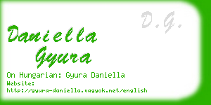 daniella gyura business card